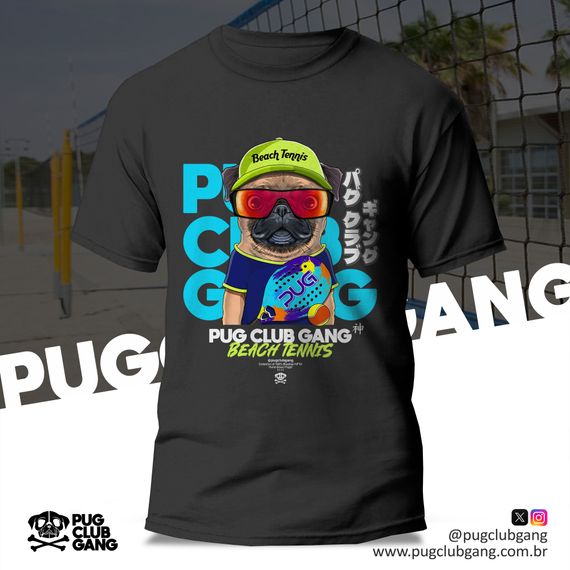 Camiseta Pug Beach Tennis