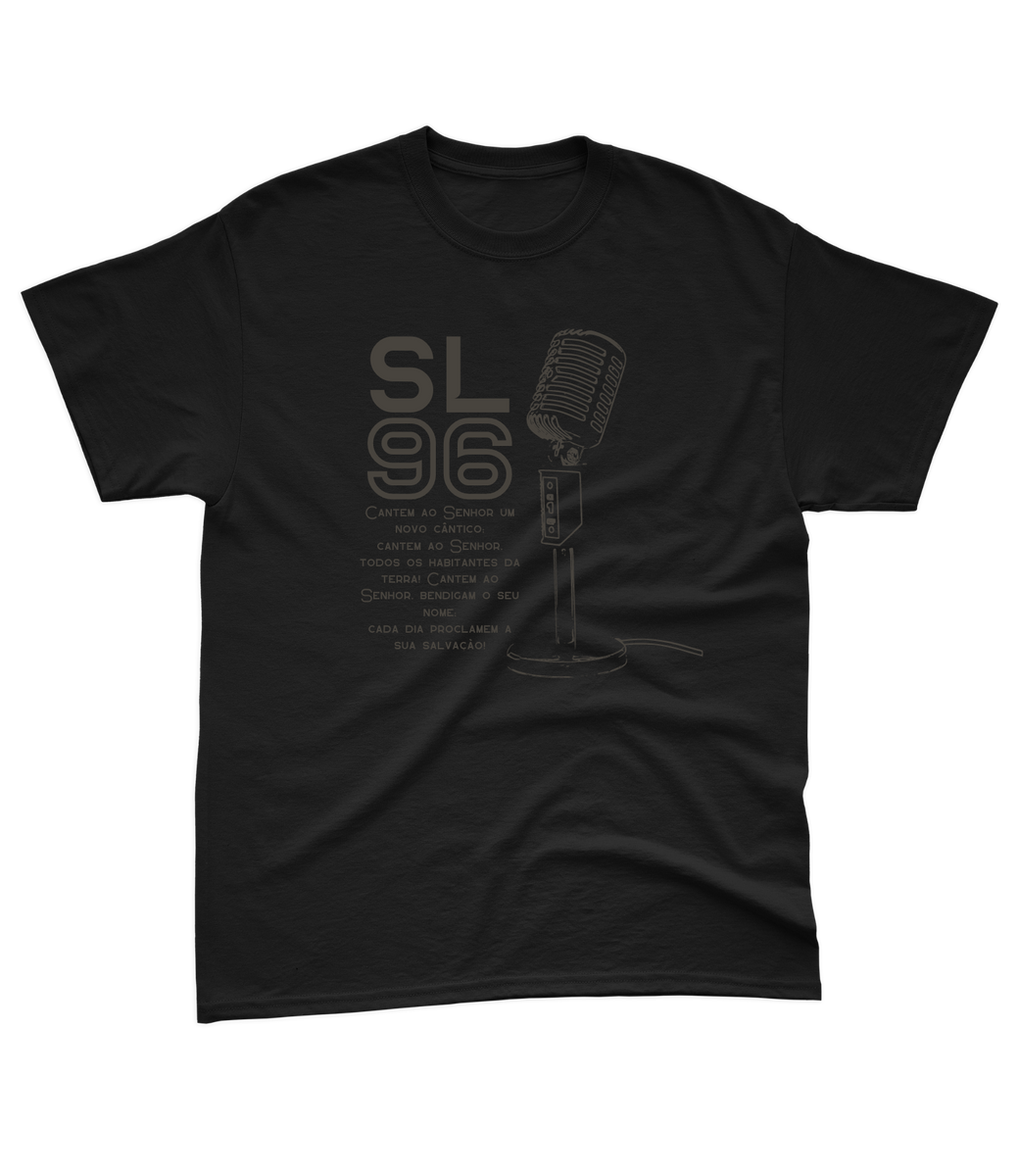 Nome do produto: Camiseta - Salmo 96 Black