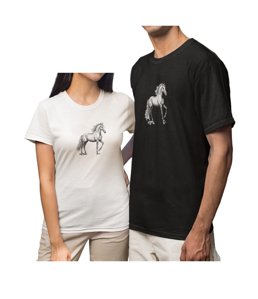 Nome do produto: Camiseta Premium Unissex Col. Lápis Horse