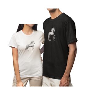 Nome do produtoCamiseta Premium Unissex Col. Lápis Horse