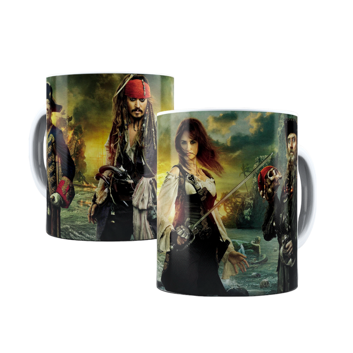 Nome do produto: Caneca Piratas do Caribe