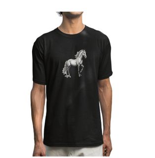 Nome do produtoCamiseta Premium Unissex Col. Lápis Horse