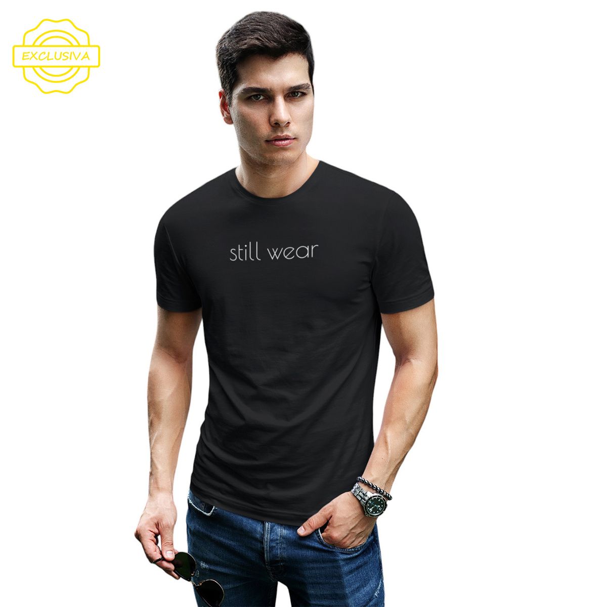 Nome do produto: Camiseta Minimal Prime Still Wear n. 2 Metalic