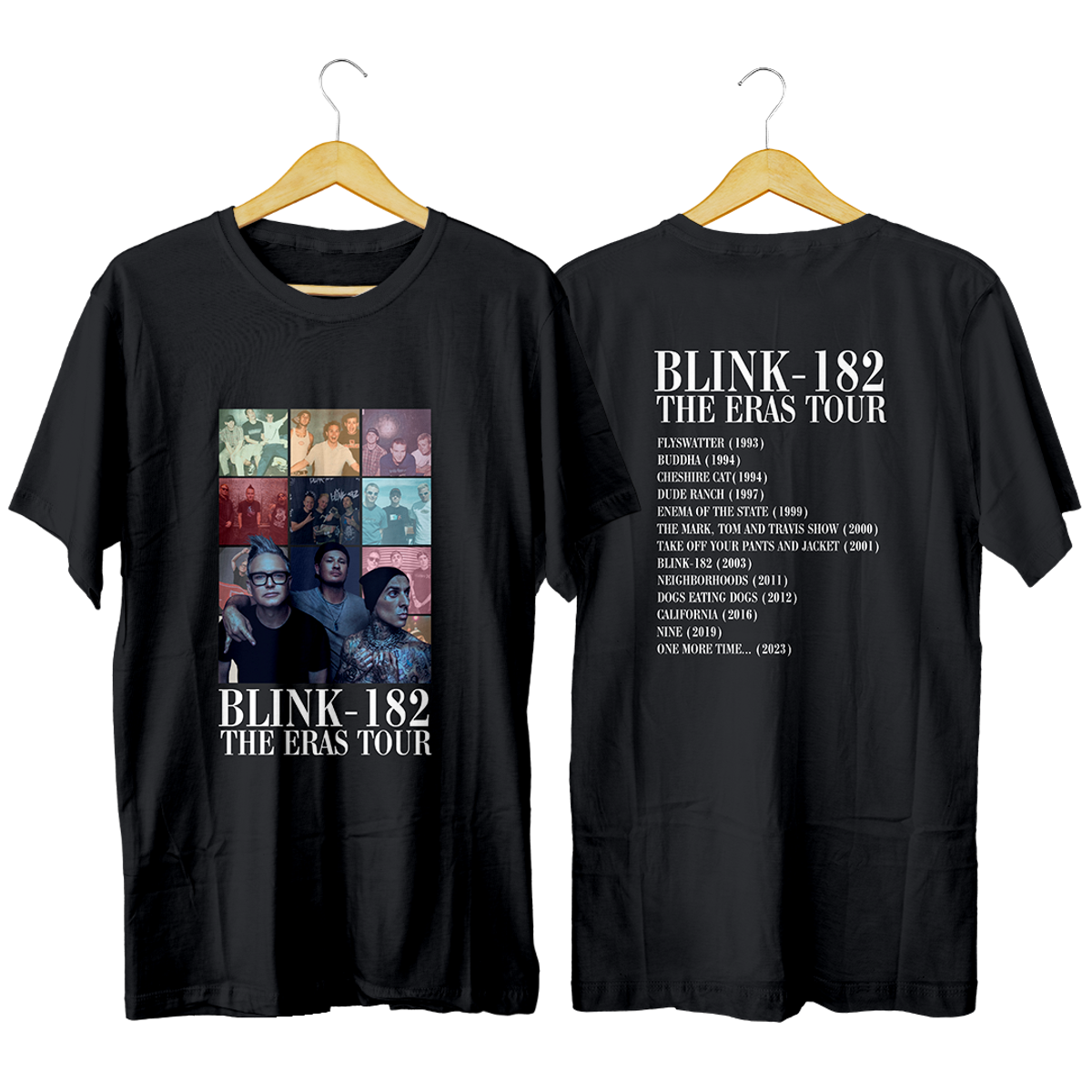 Nome do produto: Camiseta blink-182 The Eras Tour