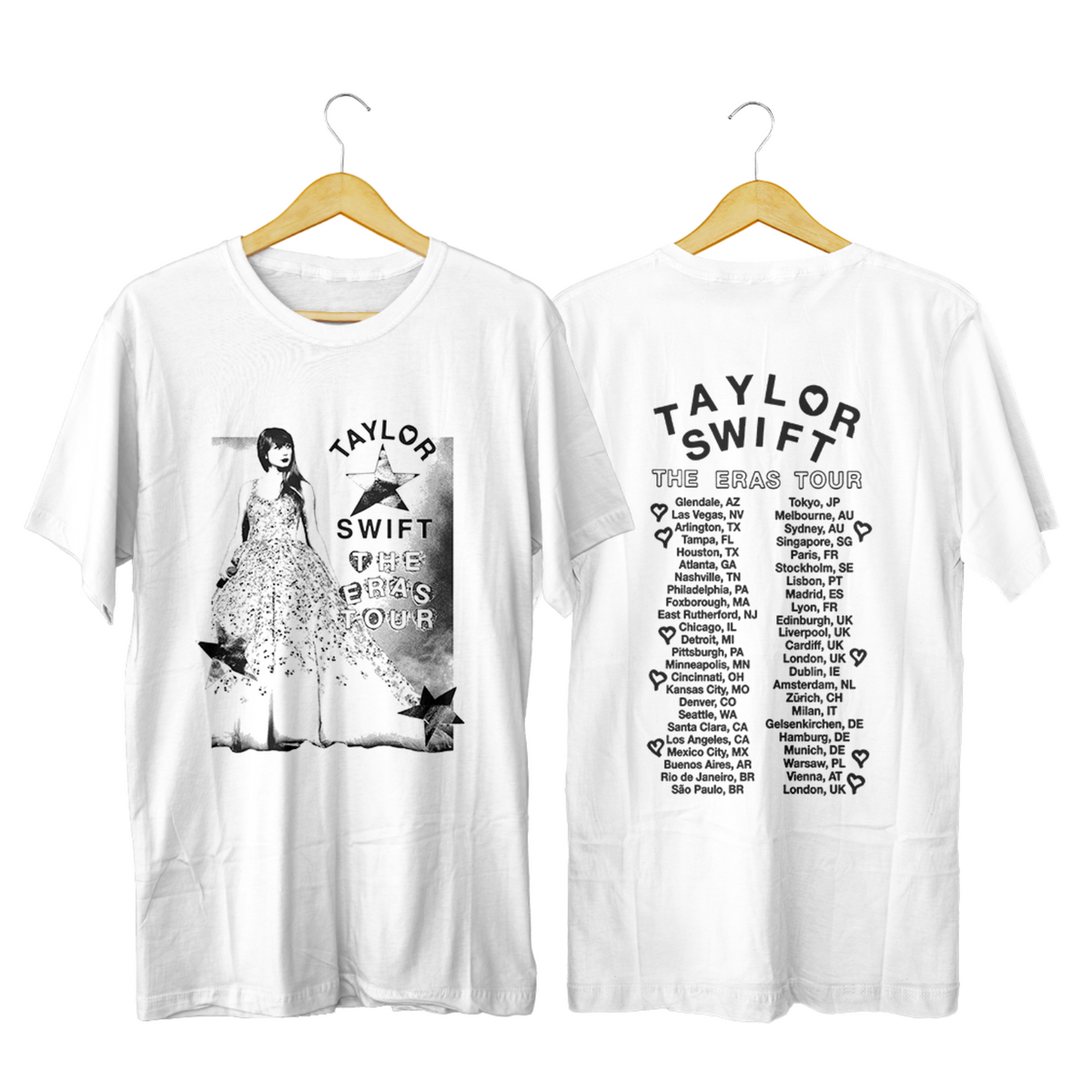 Nome do produto: Camiseta The Eras Tour Taylor Swift