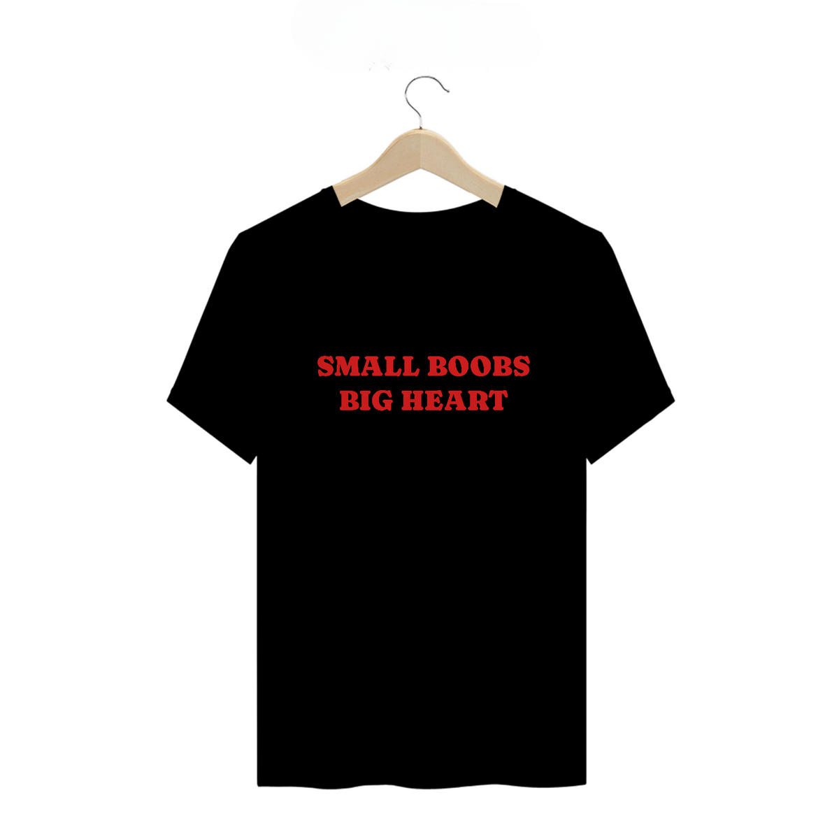 Nome do produto: Camiseta Small boobs, big heart TLT