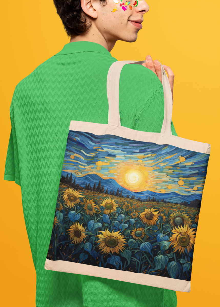 Nome do produto: Céu e Girassóis: Cores de Van Gogh
