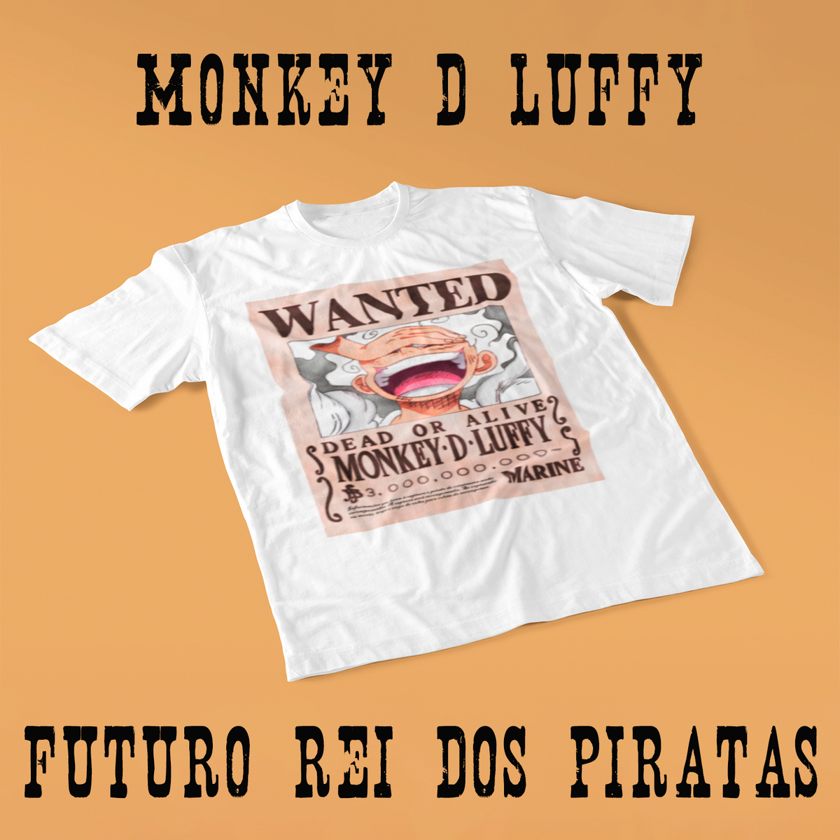 Nome do produto: Luffy Procurado - Gear Five
