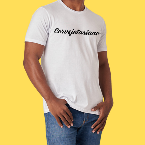 Camiseta cervejetariano