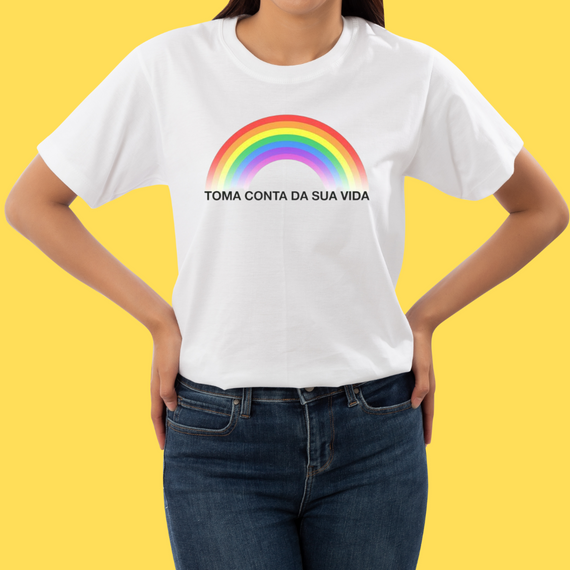 Camiseta Toma conta da sua vida