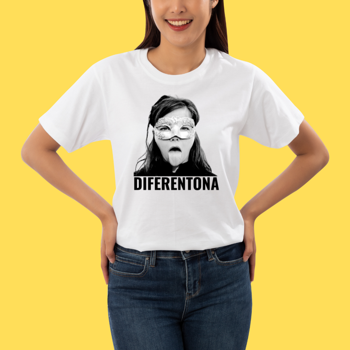 Nome do produto: Camiseta Diferentona