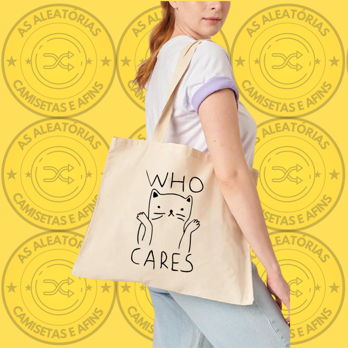 Nome do produto: Ecobag Who cares