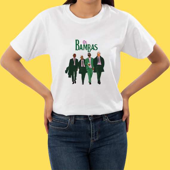 Camiseta Os Bambas do samba