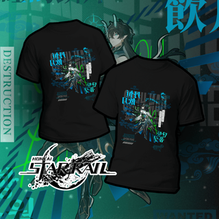 Camiseta Honkai Star Rail - Dan Heng Dark Colors