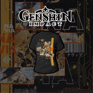  Camiseta Genshin Impact - Navia Dark Colors