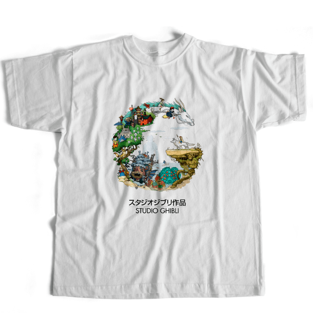 Nome do produto: Camiseta Aesthetic Studio Ghibli