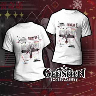 Nome do produto*NOVO* Camiseta Genshin Impact - Alercchino