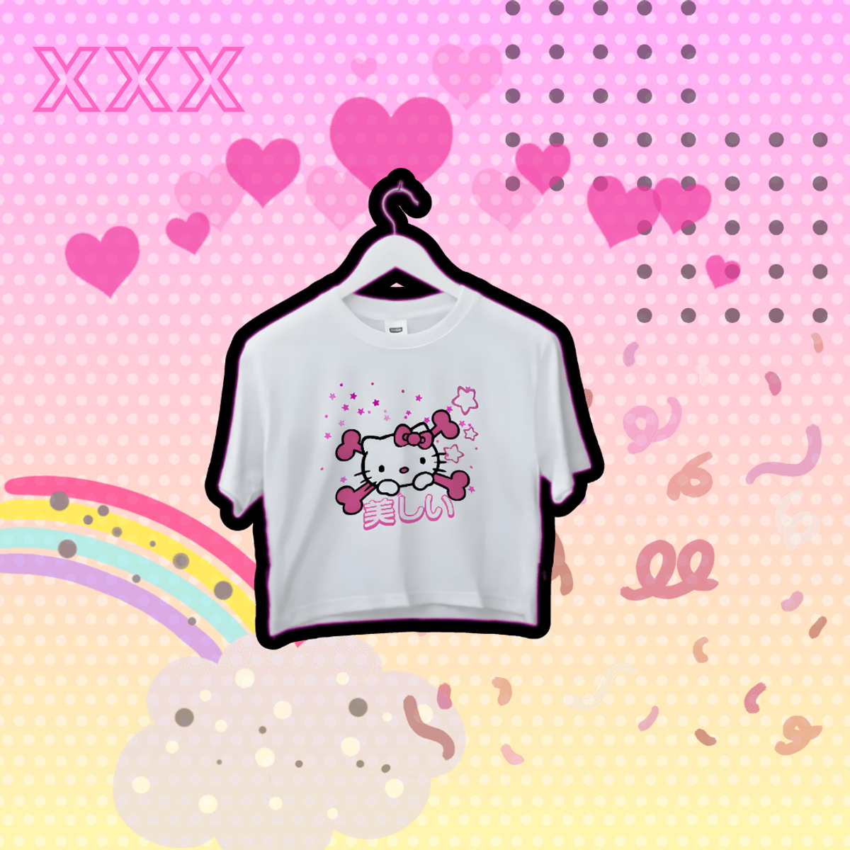 Nome do produto: Cropped Hello Kitty 2