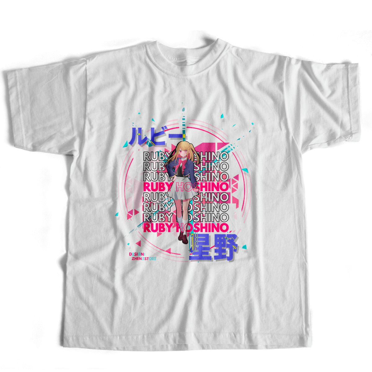 Nome do produto:  Camiseta Oshi no Ko - Ruby Hoshino