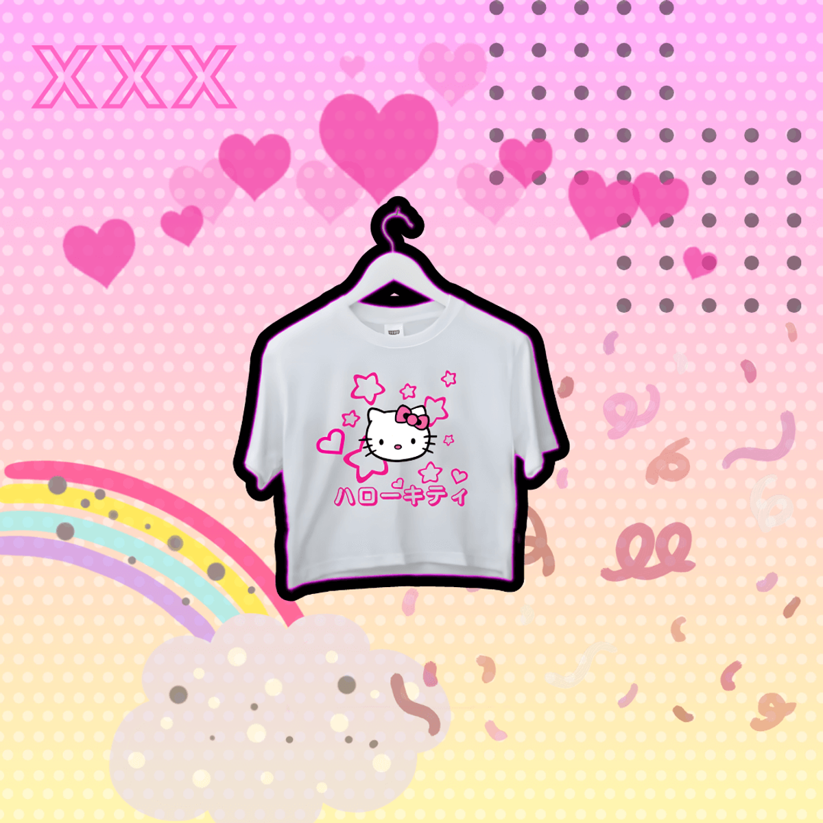Nome do produto: Cropped Hello Kitty 3