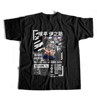 *NOVO* Camiseta  Kimetsu no Yaiba - Inosuke dark colors