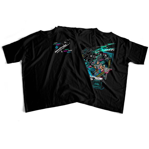 *NOVO* Camiseta estampa dupla LOL - Yasuo dark colors