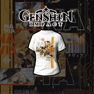 Nome do produto Camiseta Genshin Impact - Navia 