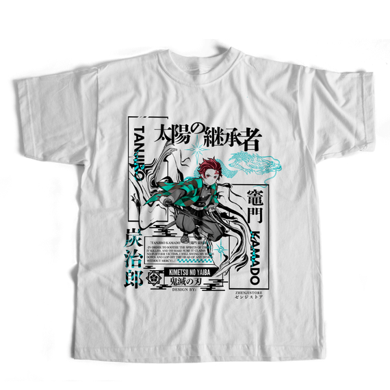  Camiseta Kimetsu no Yaiba - Tanjiro 2º Versão