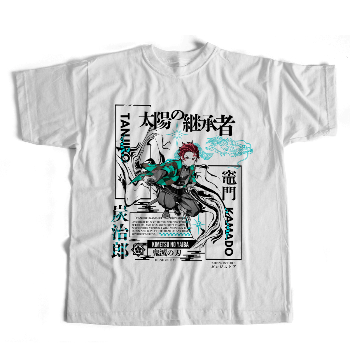 Nome do produto:  Camiseta Kimetsu no Yaiba - Tanjiro 2º Versão