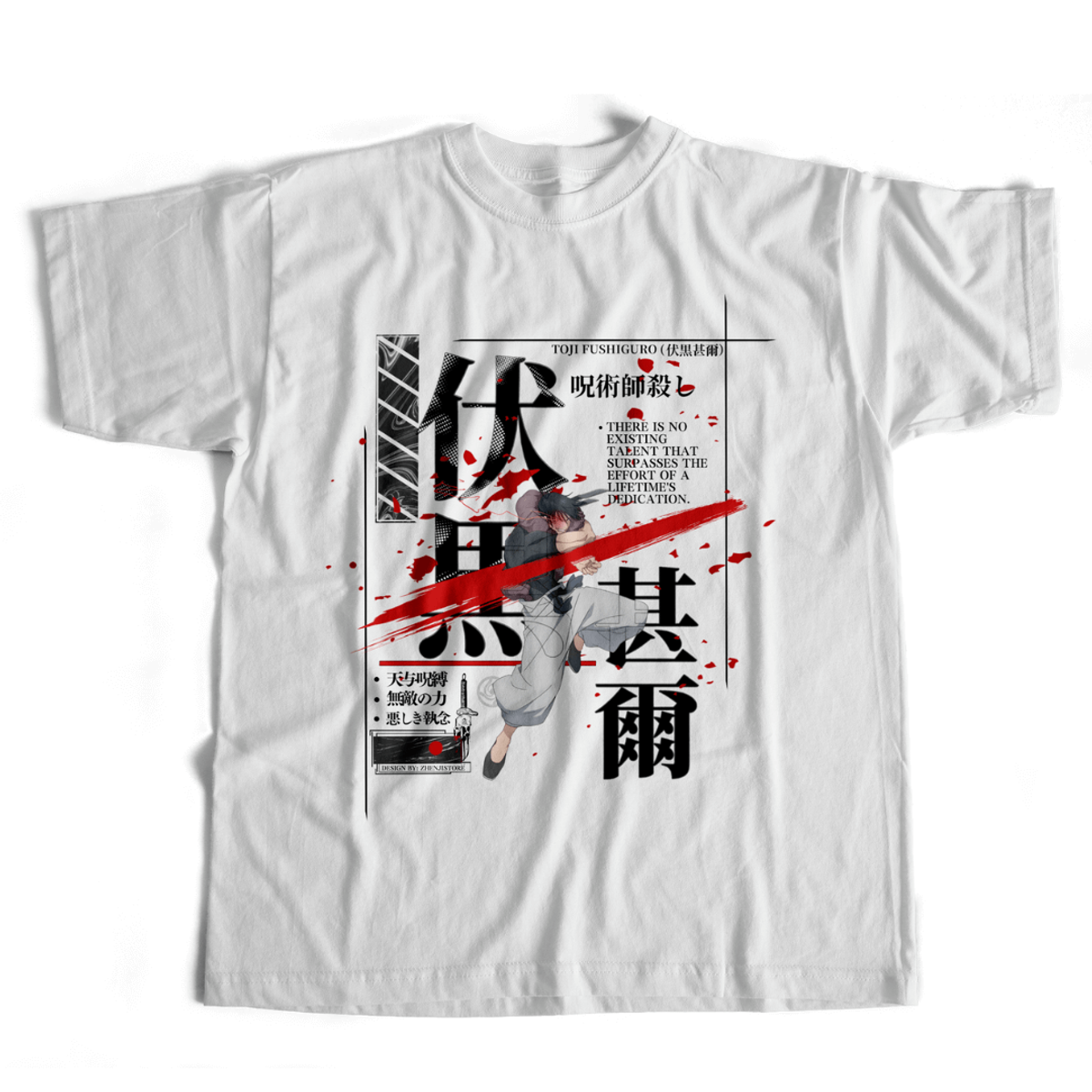 Nome do produto: *NOVO* Camiseta Jujust Kaisen Toji