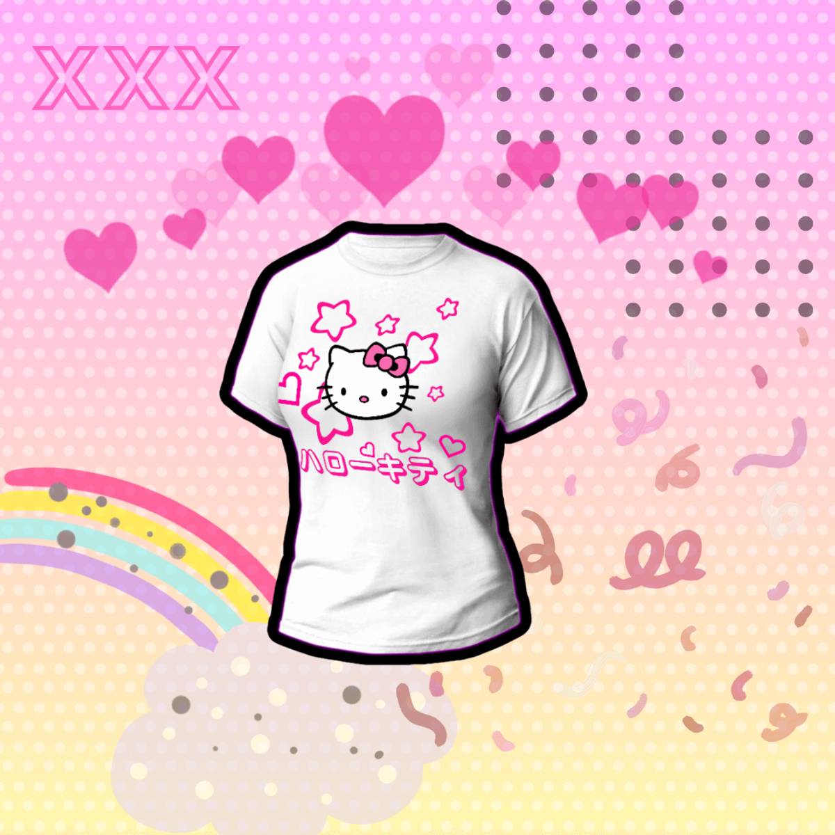 Nome do produto: Camiseta Hello Kitty 3