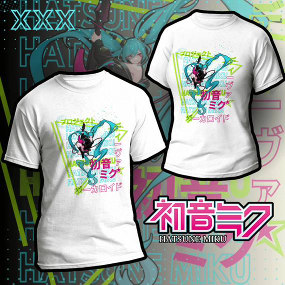 Camiseta Hatsune Miku Aesthetic