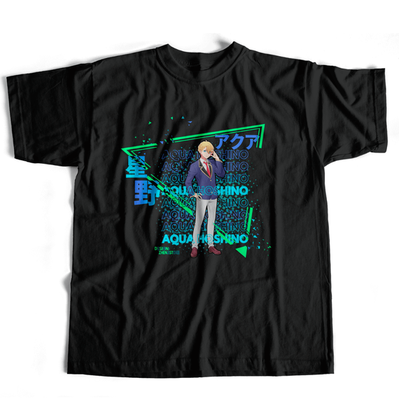 Camiseta Oshi no Ko - Aqua Hoshino