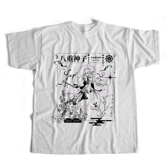 *NOVO EXCLUSIVO* Camiseta Genshin Impact - Yae Miko aesthetic