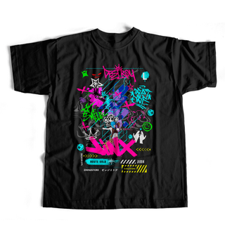 *NOVO* Camiseta LOL - Jinx dark colors