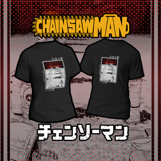 Nome do produto Camiseta Chainsawman - Dark Colors