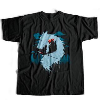 Camiseta Studio Ghibli - Princesa Mononoke 