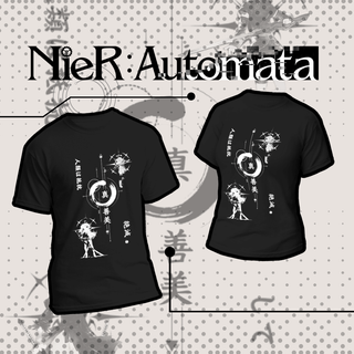  Camiseta Nier Automata - Dark Colors
