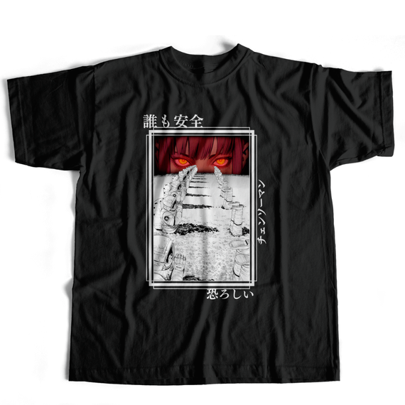  Camiseta Chainsawman - Dark Colors