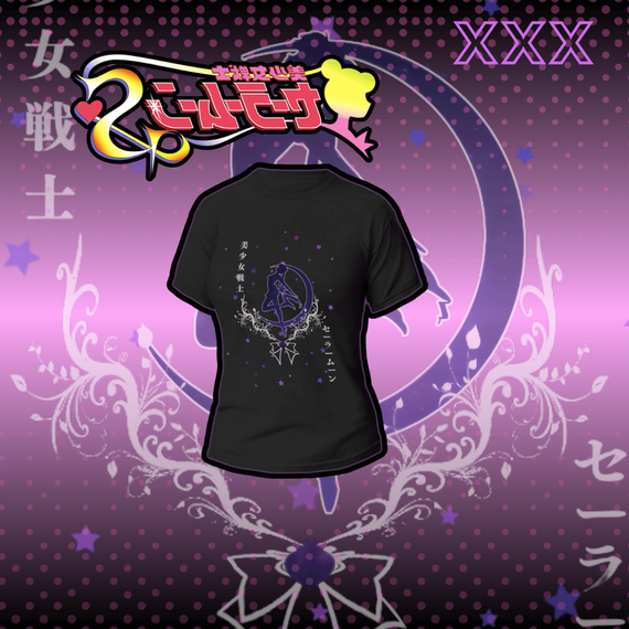  Camiseta Sailor Moon - Dark Colors
