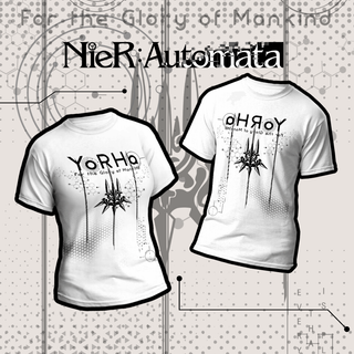  Camiseta Nier Automata Aesthetic