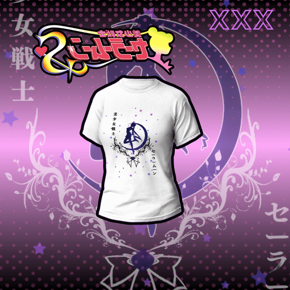  Camiseta Sailor Moon