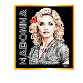 Nome do produtoCamiseta Plus Size Lendas - Madonna
