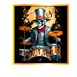 Nome do produtoCamiseta Taquê Skull Drummer