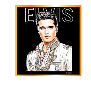 Nome do produtoCamiseta Plus Size Lendas - Elvis