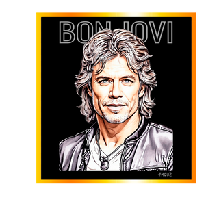 Camiseta Taquê Lendas - Bon Jovi