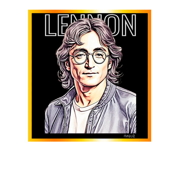 Camiseta Plus Size Lendas - Lennon