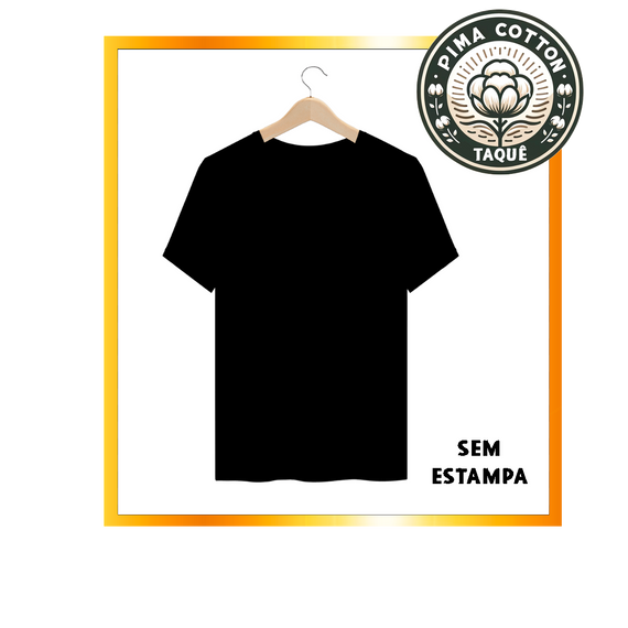 Camiseta Pima sem Estampa