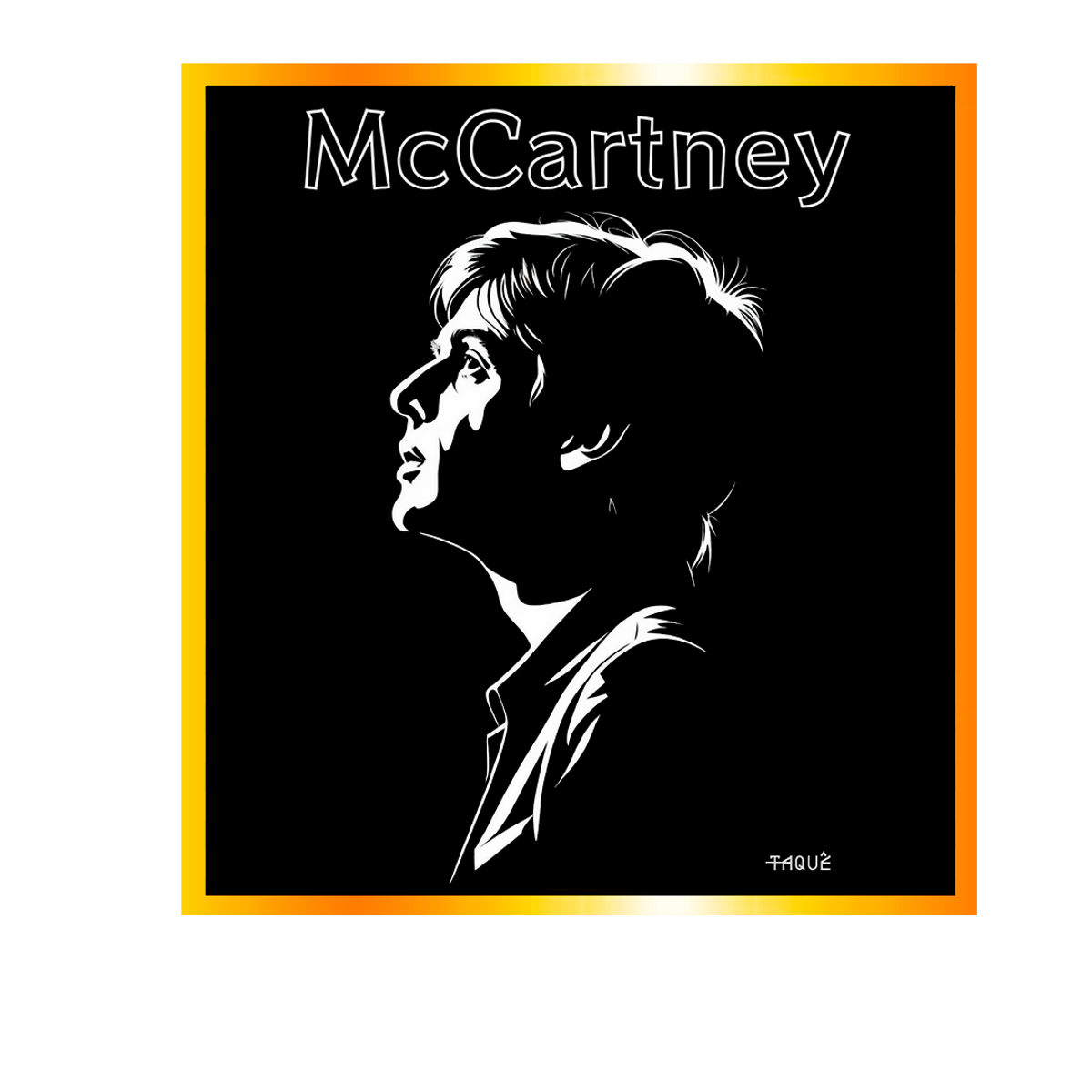 Nome do produto: Camiseta Taquê McCartney