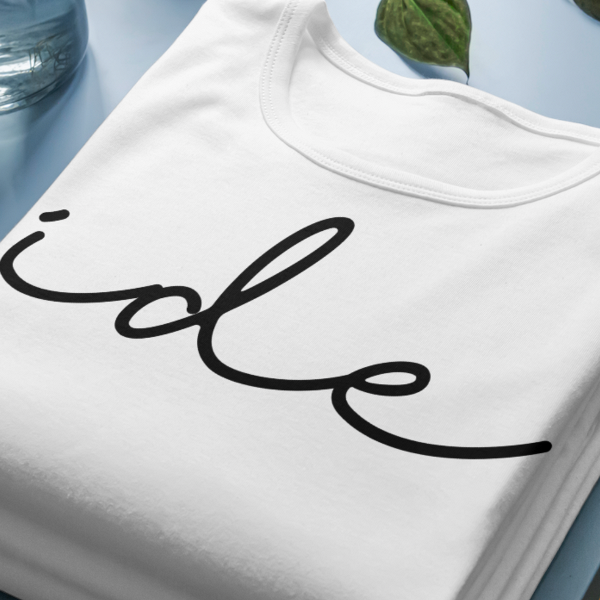 Nome do produto: Camiseta Frases - Ide - Estampa Preta